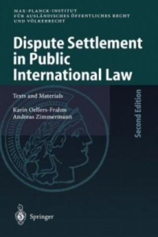 Książka Dispute Settlement in Public International Law Karin Oellers-Frahm