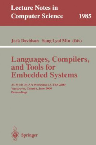 Книга Languages, Compilers, and Tools for Embedded Systems Jack Davidson