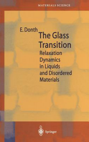 Kniha Glass Transition Ernst-Joachim Donth