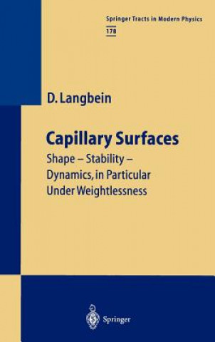 Book Capillary Surfaces Dieter W. Langbein
