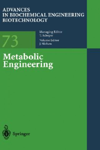 Kniha Metabolic Engineering Jens Nielsen