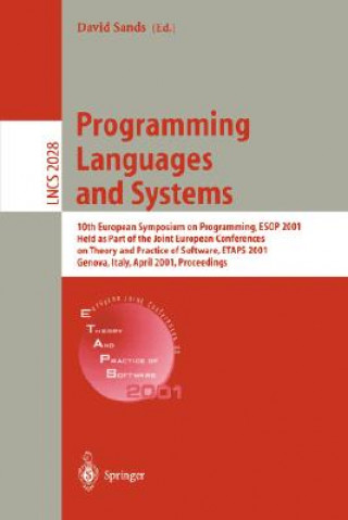 Buch Programming Languages and Systems David Sands