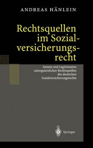 Книга Rechtsquellen Im Sozialversicherungsrecht Andreas Hänlein