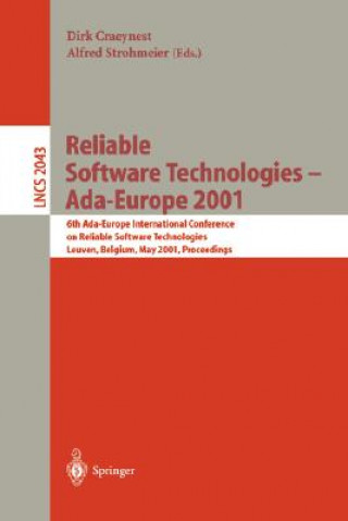 Książka Reliable Software Technologies - Ada-Europe 2001 Dirk Craeynest