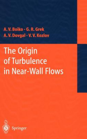 Książka Origin of Turbulence in Near-Wall Flows Andrey V. Boiko