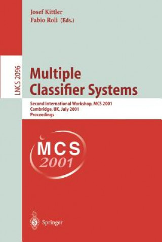 Kniha Multiple Classifier Systems Josef Kittler