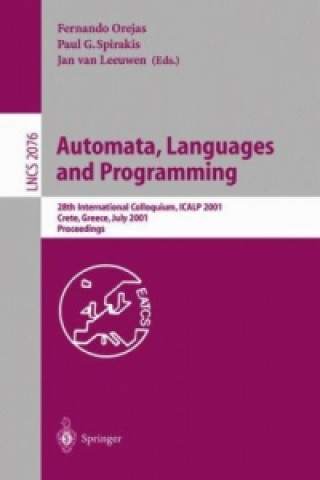 Knjiga Automata, Languages and Programming Fernando Orejas