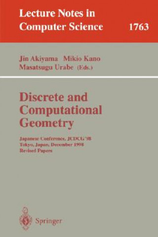 Книга Discrete and Computational Geometry Jin Akiyama