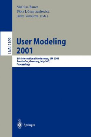 Buch User Modeling 2001 Mathias Bauer