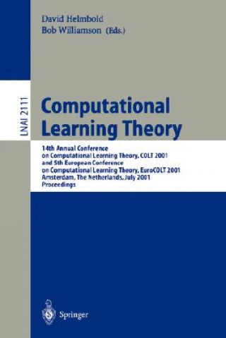 Könyv Computational Learning Theory David Helmbold