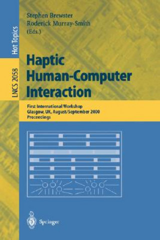 Könyv Haptic Human-Computer Interaction Stephen Brewster