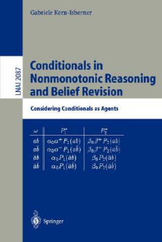 Könyv Conditionals in Nonmonotonic Reasoning and Belief Revision Gabriele Kern-Isberner