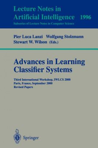 Könyv Advances in Learning Classifier Systems Pier L. Lanzi