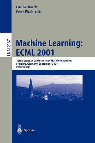 Kniha Machine Learning: ECML 2001 Luc de Raedt