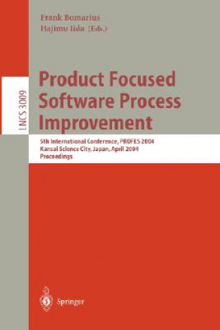 Kniha Product Focused Software Process Improvement Frank Bomarius