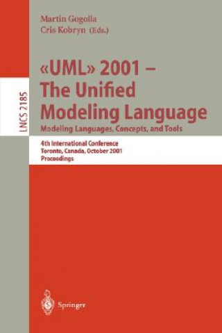 Könyv UML 2001 - The Unified Modeling Language. Modeling Languages, Concepts, and Tools Martin Gogolla