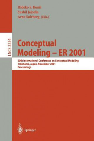 Kniha Conceptual Modeling - ER 2001 Hideko S. Kunii