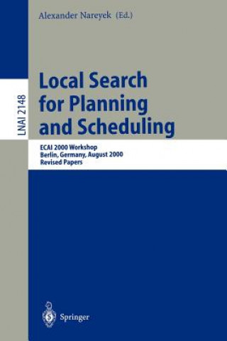 Kniha Local Search for Planning and Scheduling Alexander Nareyek