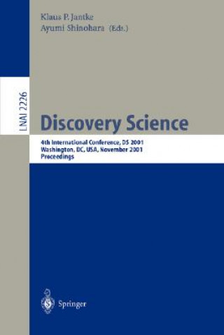 Kniha Discovery Science Klaus P. Jantke