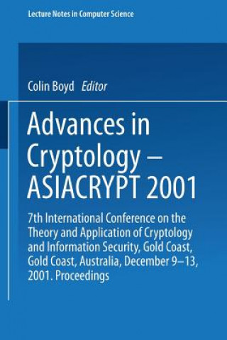 Libro Advances in Cryptology - ASIACRYPT 2001 Colin Boyd