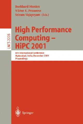 Könyv High Performance Computing - HiPC 2001 Burkhard Monien