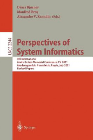 Kniha Perspectives of System Informatics Dines Bjorner