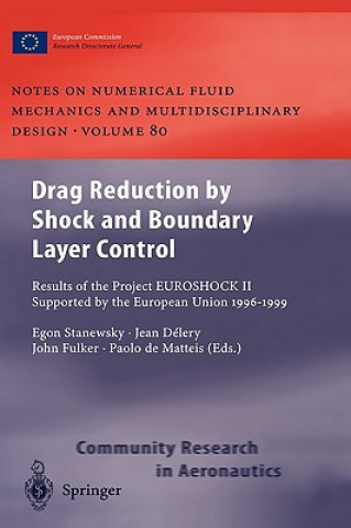 Книга Drag Reduction by Shock and Boundary Layer Control Egon Stanewsky