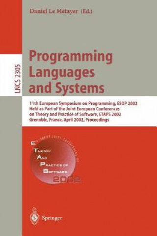 Kniha Programming Languages and Systems Daniel Le Metayer