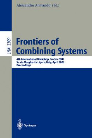 Kniha Frontiers of Combining Systems Alessandro Armando