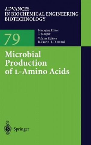 Kniha Microbial Production of L-Amino Acids Robert Faurie