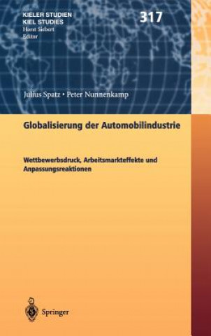 Könyv Globalisierung Der Automobilindustrie Julius Spatz