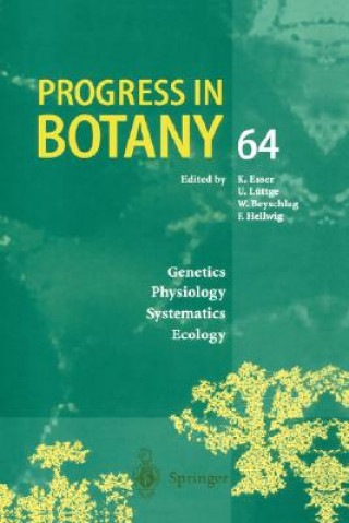 Carte Progress in Botany Karl Esser