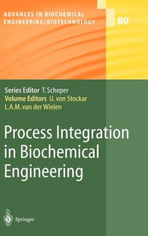 Kniha Process Integration in Biochemical Engineering Urs Stockar