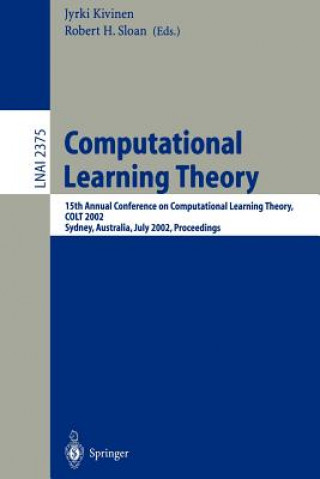 Könyv Computational Learning Theory Jyrki Kivinen