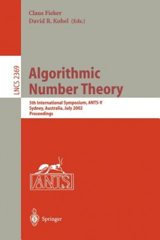 Книга Algorithmic Number Theory Claus Fieker