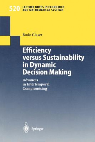 Książka Efficiency versus Sustainability in Dynamic Decision Making Bodo Glaser