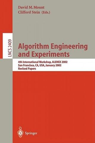 Buch Algorithm Engineering and Experiments David M. Mount