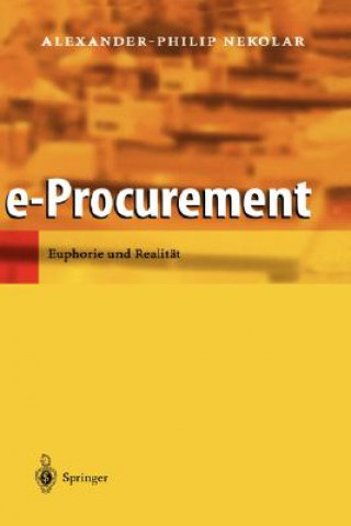 Livre E-Procurement Alexander-Philip Nekolar