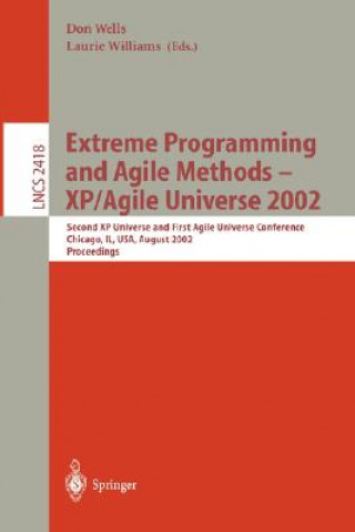 Knjiga Extreme Programming and Agile Methods - XP/Agile Universe 2002 Don Wells