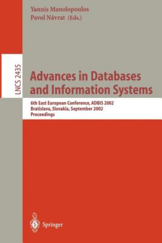 Carte Advances in Databases and Information Systems Yannis Manolopoulos