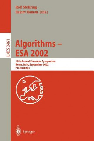 Książka Algorithms - ESA 2002 Rolf Möhring