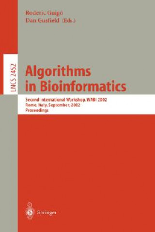 Carte Algorithms in Bioinformatics Roderic Guigo
