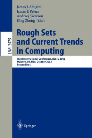 Knjiga Rough Sets and Current Trends in Computing James J. Alpigini