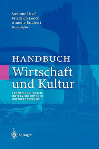 Book Handbuch Wirtschaft Und Kultur Susanne Litzel