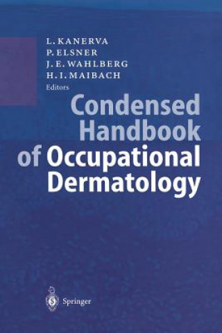 Carte Condensed Handbook of Occupational Dermatology Lasse Kanerva