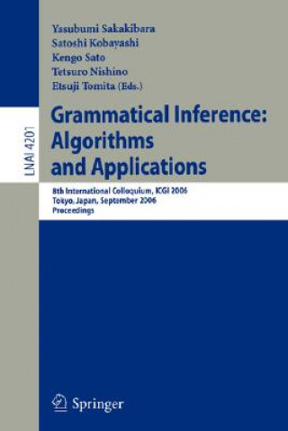 Knjiga Grammatical Inference: Algorithms and Applications Yasibumi Sakaibara