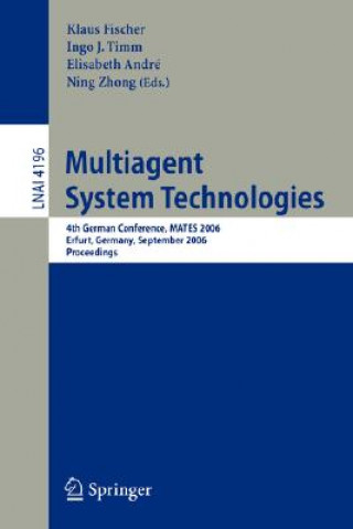 Book Multiagent System Technologies Klaus Fischer