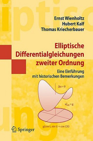 Kniha Elliptische Differentialgleichungen zweiter Ordnung Ernst Wienholtz