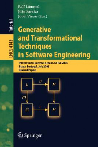 Carte Generative and Transformational Techniques in Software Engineering Ralf Lämmel