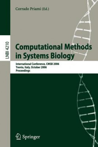 Kniha Computational Methods in Systems Biology Corrado Priami